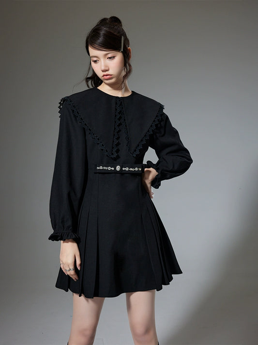 ذوق كبير -فستان قصير سطر