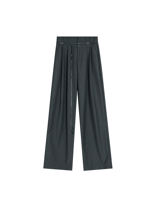 Dark Grey Advanced Casual Pants