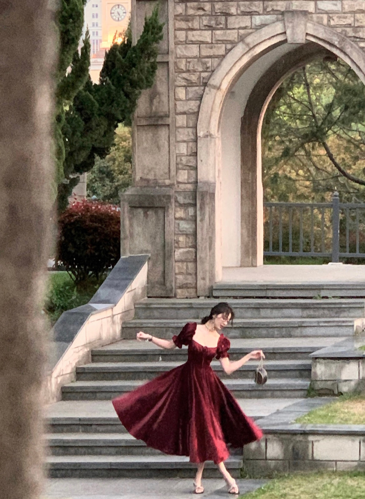 ethereal red dress Ethereal red trend for this wedding season. Book your consultation with us