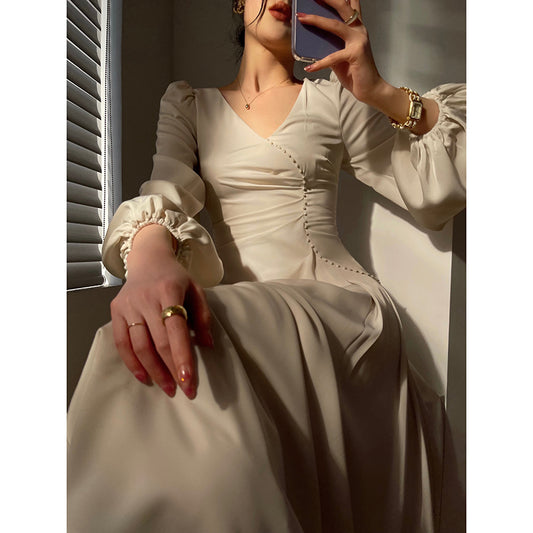 White Moonlight Tea Dress