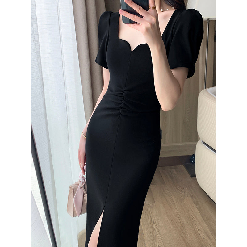 Blackque Air Neck Dress One Piece Dress Latest Trend Items Serendute Blackque Air Neck Dress One Piece Dress Latest Trend Items Serendute