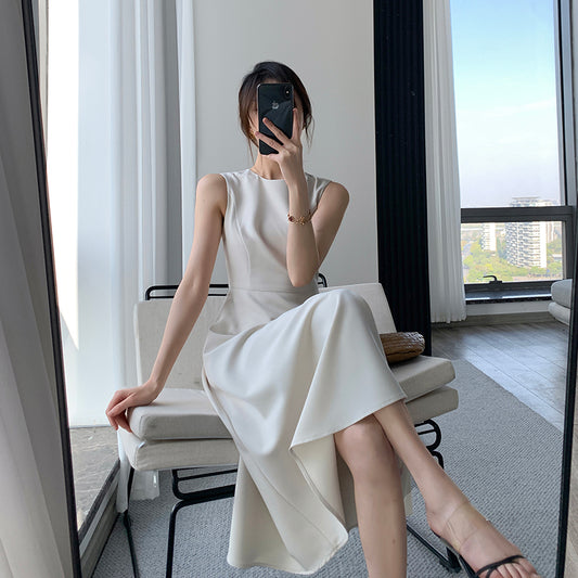 Goddess-Like Sleeveless Long Skirt