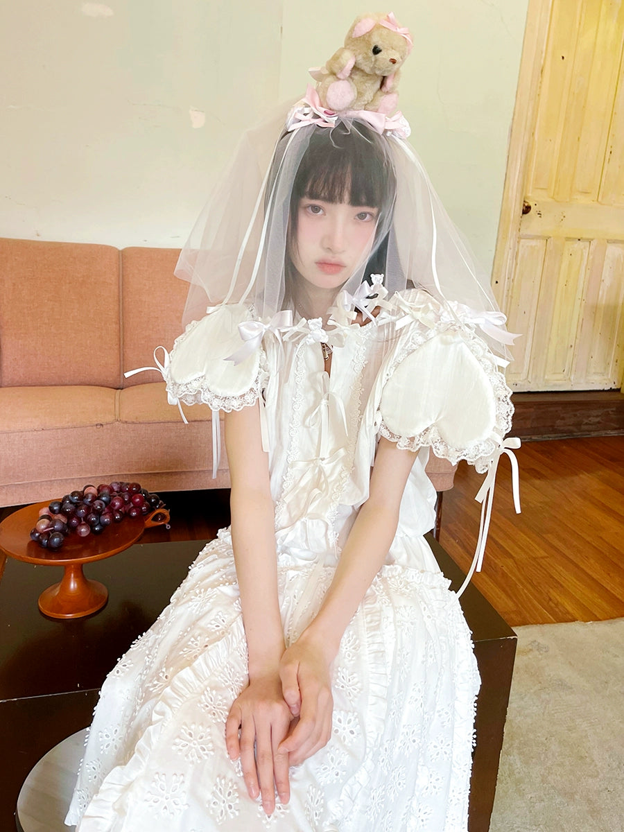 قميص الدانتيل ثلاثي الأبعاد