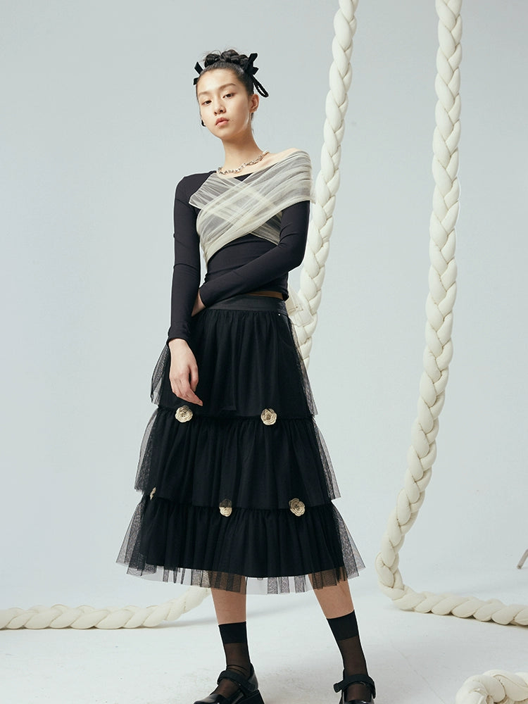 خارج الكتف -سترة شريط التباين