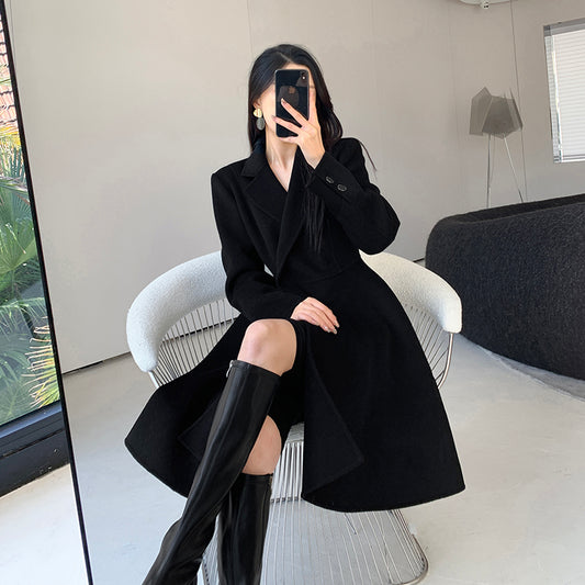 Waist Slim Chiffon Dress