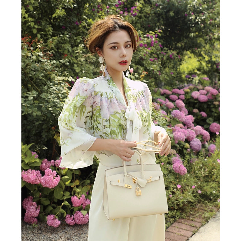 French Lace-Up Sun Protection Shirt