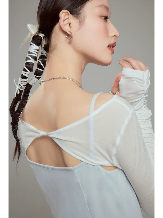 الدانتيل الباليه -تنورة حبال