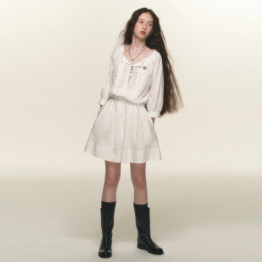 Sun Protection White Shirt