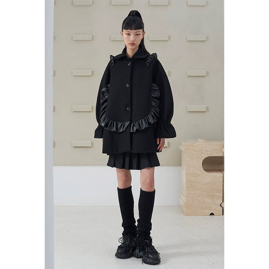 دمية رقبة كشكش -معطف بدلة وولن