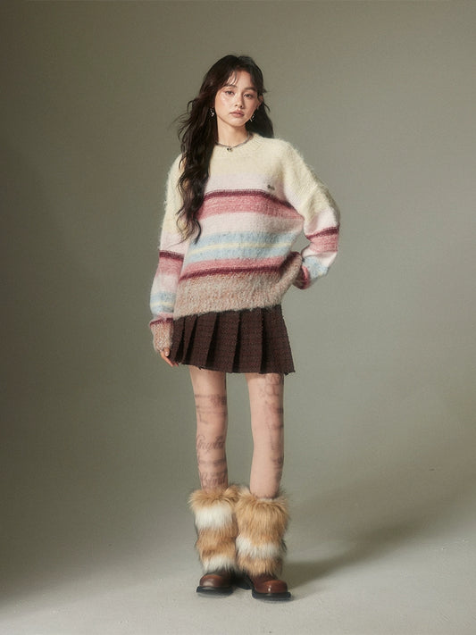 شريط ملون -سترة متبكلة على الطراز البالي