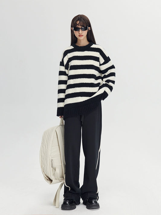 مخملي الشريط -السترة المحبوكة المسكنة