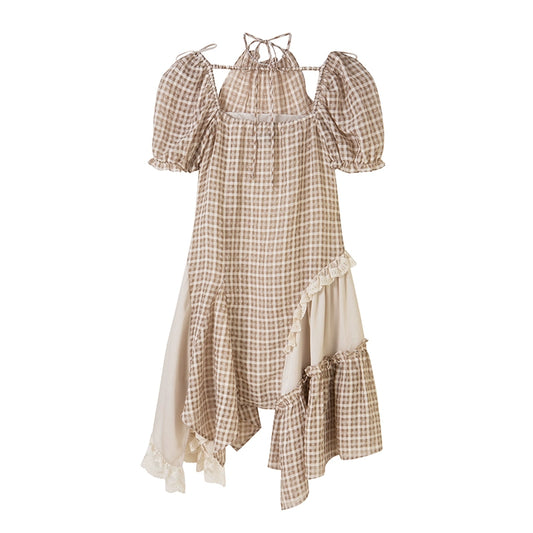 شيفون مرصع -قوس القوس القوس