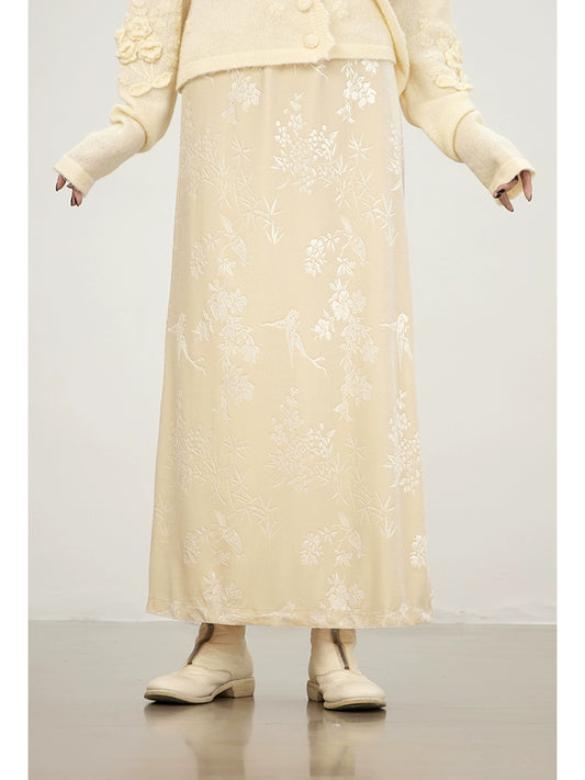 تشينداي الخريف تنورة الخصر