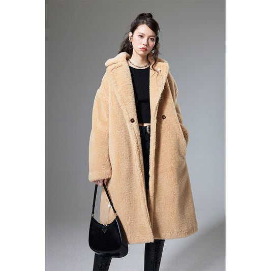 تيدي بير -معطف الشعر الطويل الطول