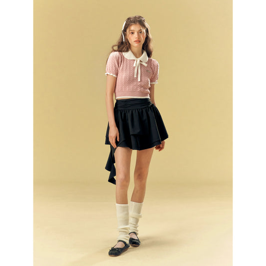 Vintage Floral Knit Top