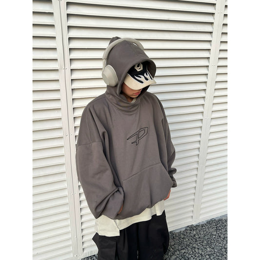 Brand Letter - Personalized Print Hooded Bread Hoodie