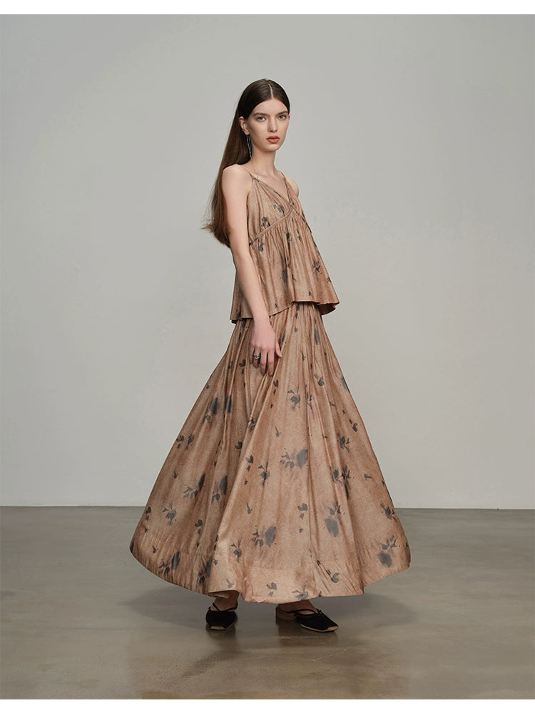 مجموعة التنورة الصيفية التصميم الأصلي