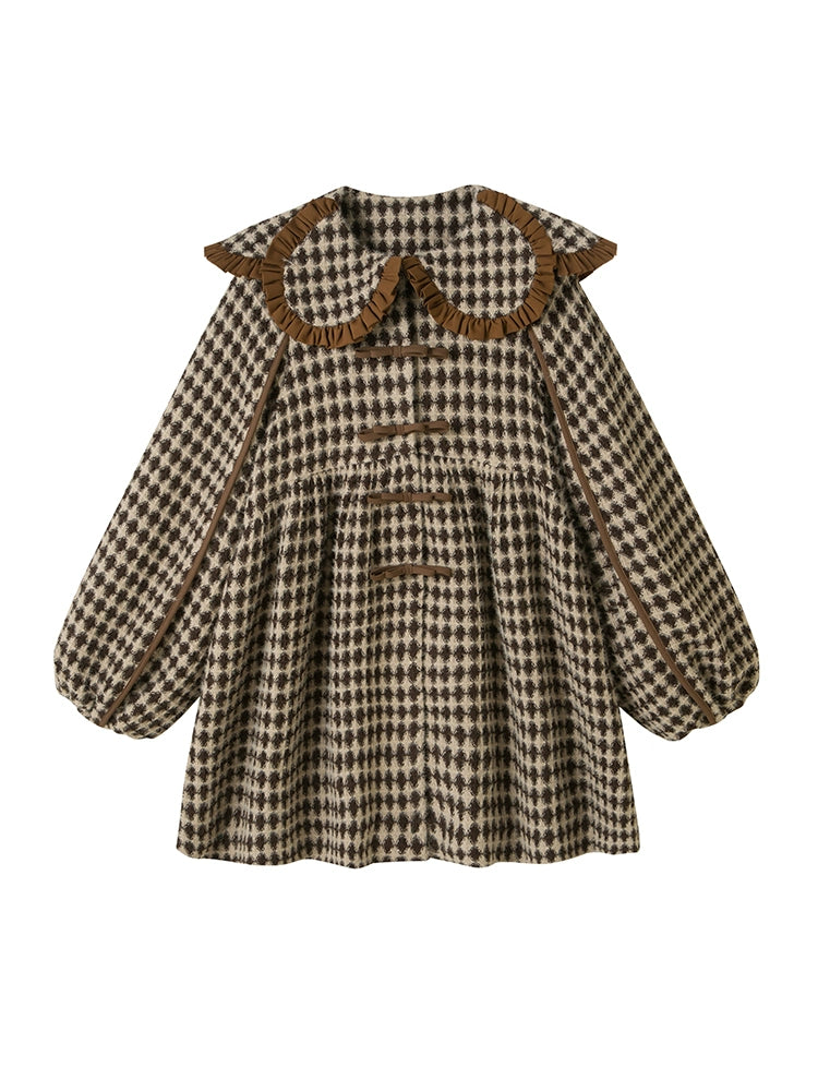 الفقاعة تنام Doll Deck Coat -Woolen