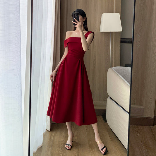 Dignified Red Banquet Dress