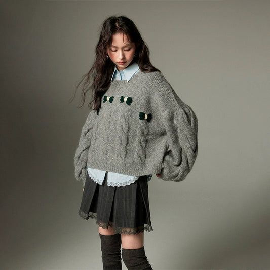 نمط لطيف -سترة كسول دقي