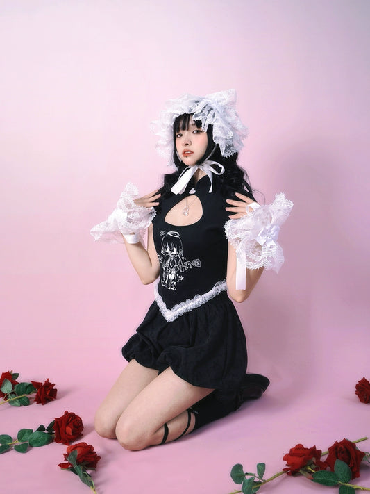 تشيونغسام قصيرة تي شيرت