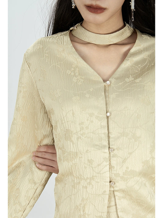 Jupe d'automne régler le clair de lune