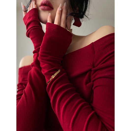 Night Rose French Retro Top