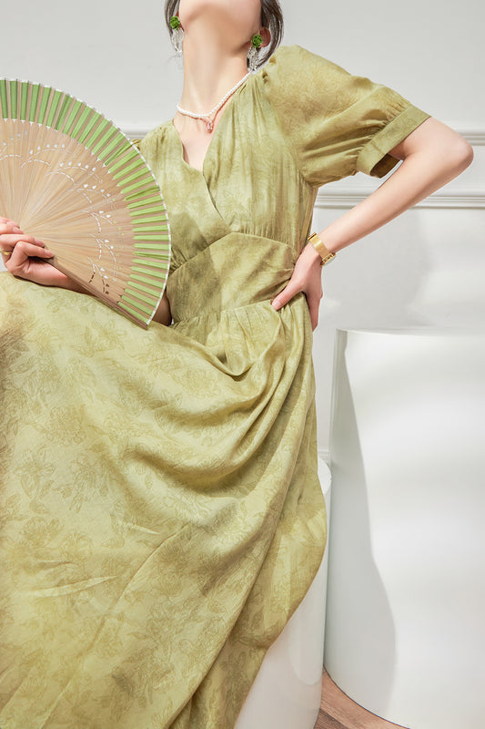 Premium V-Neck Summer Dress.