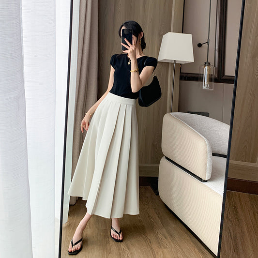 Elegant Pleated Skirt
