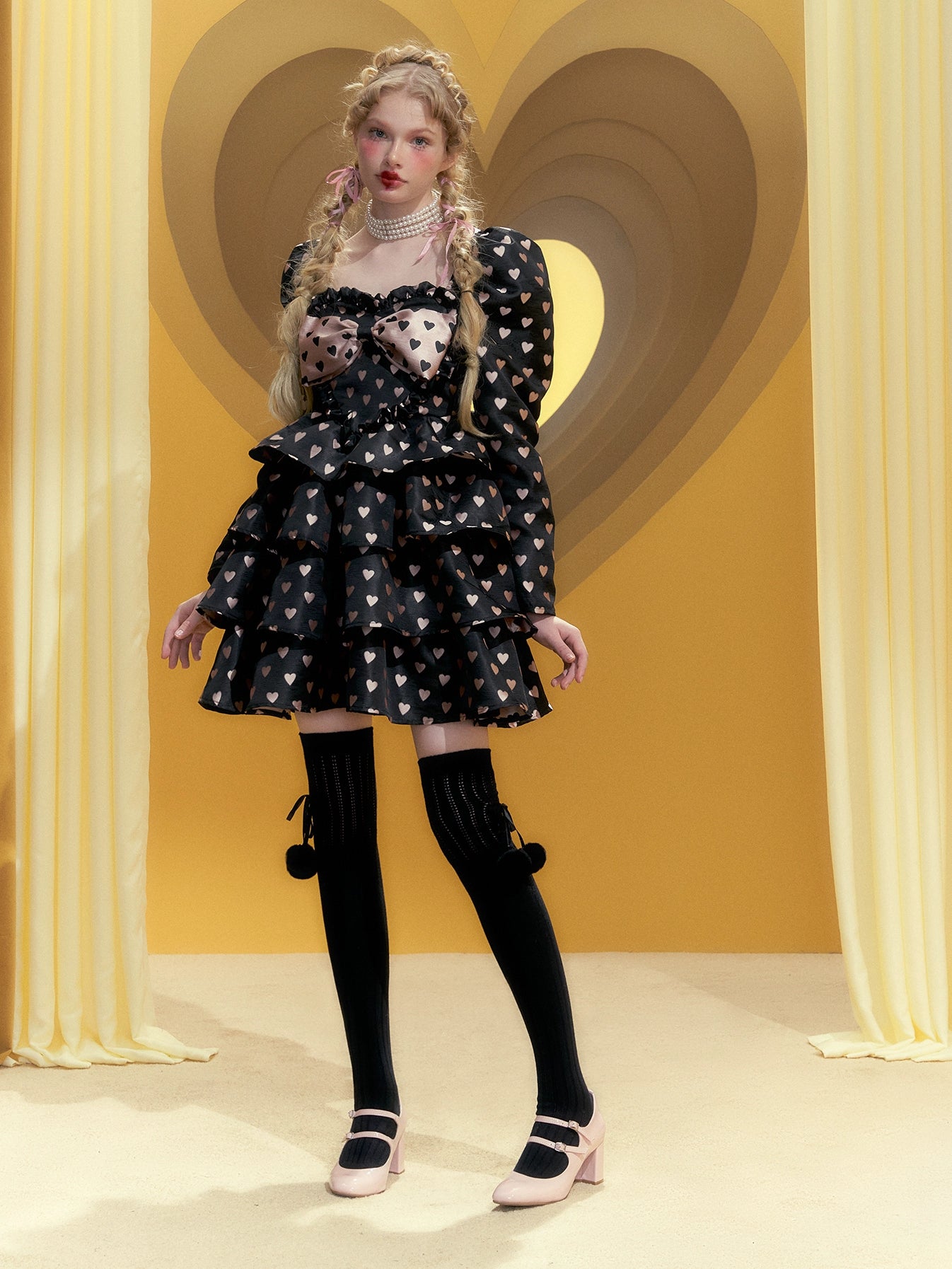 Love Bow Bubble Dress