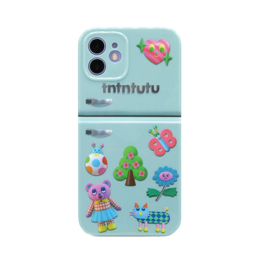 3D Cartoon Fridge Phone Case