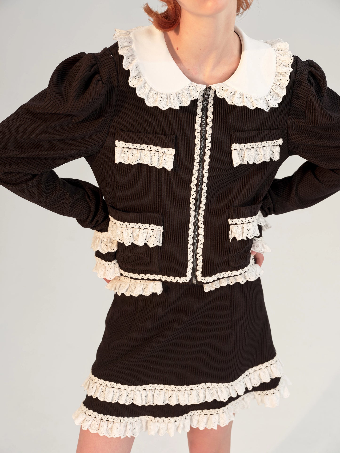 ValenTINE Two-Piece Skirt Set