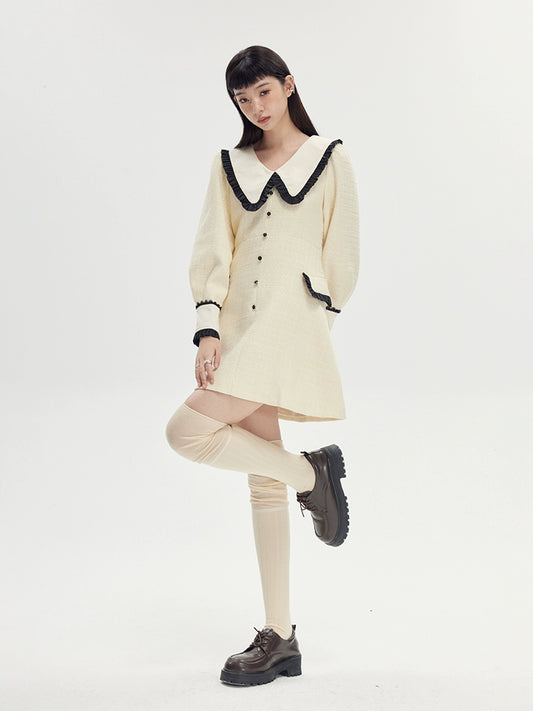 ألف غنم ذهبي -فستان رقبة دمية ضارة