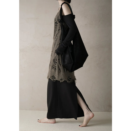 Ретро прямая юбка: весна/лето