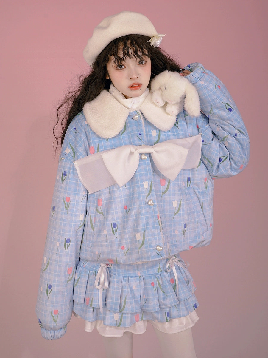 قميص القطن الزنبق المخملي