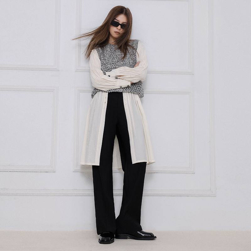 Lolita Bubble Sleeve Shirt Dress