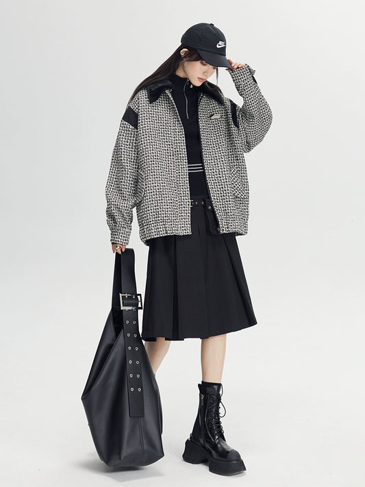 فستان رقبة من منقوشة عتيقة