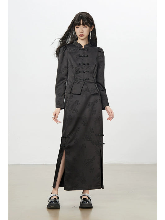 Nouvel ensemble de manches longues chinoises