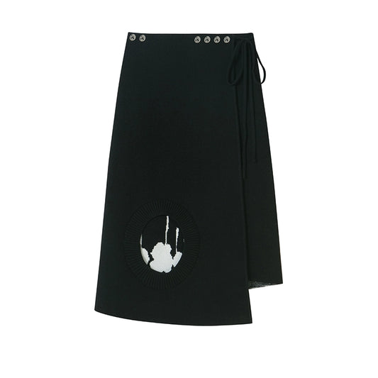 Hollow Heart Lace -small تنورة نسخة