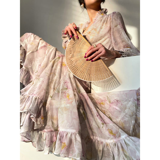 Floral Print Shirt Dress