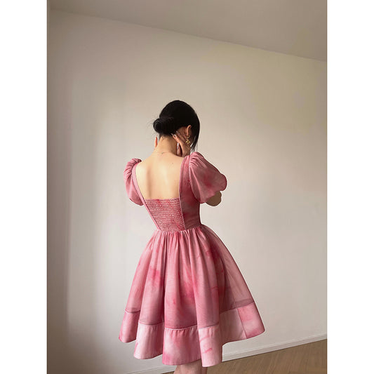 Floral Tea Skirt | Waist Slimming