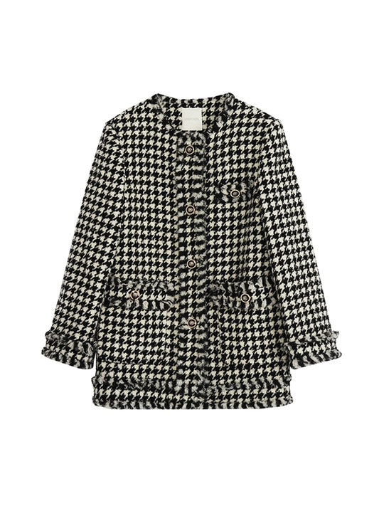 Thousand Bird Wool Fragrance Coat