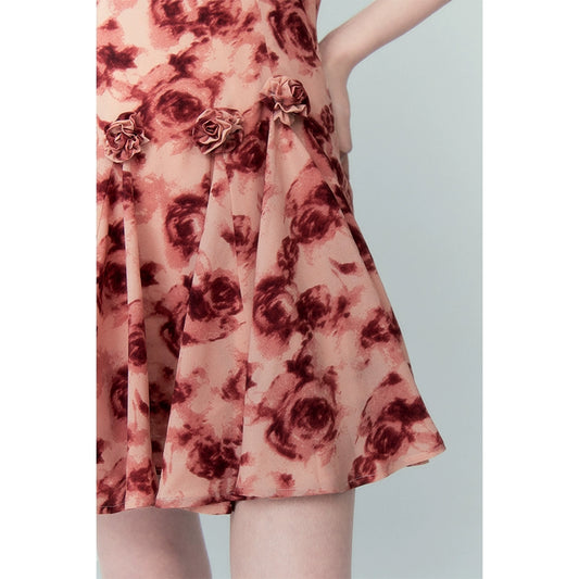 وردة الرغبة -فستان الأكمام الفقاعة