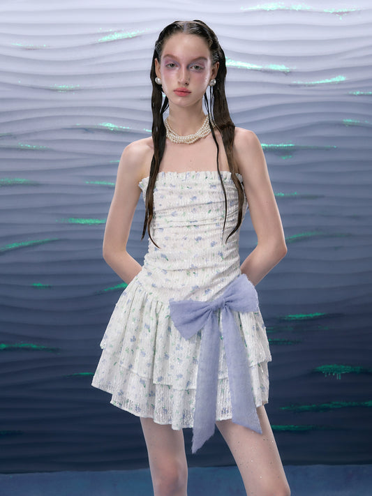 Vestido superior apretado de lentejuelas