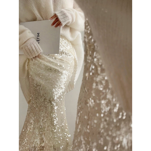 Mermaid Tears Sequin Dress