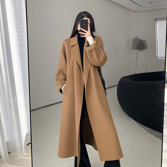 Fashion Forward: Dual-Fabric Wool Coat