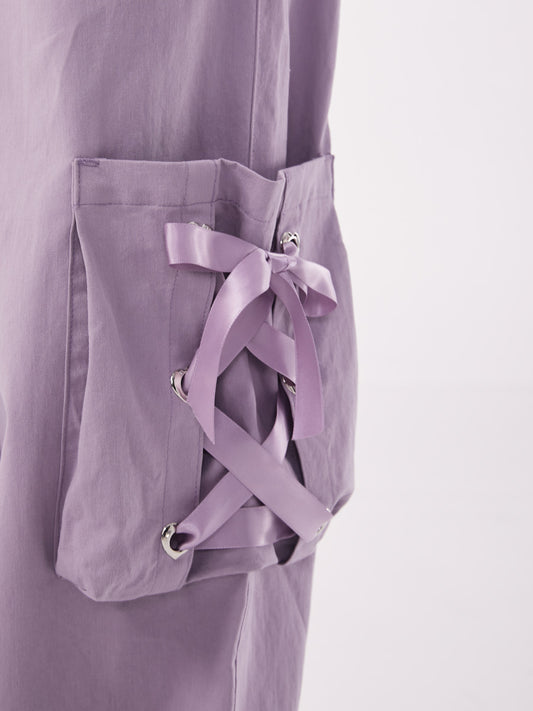 High Waist Wide Leg Casual Pants - Retro Design