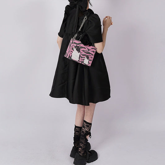 Leopard JK Square Cross Bag