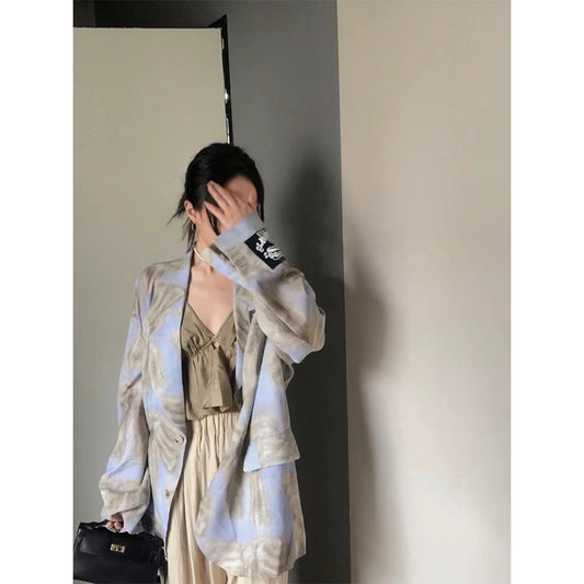 Butterfly Print Suit