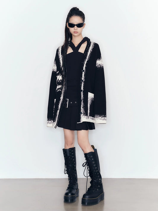 Wool Loose Cardigan Sweater Coat